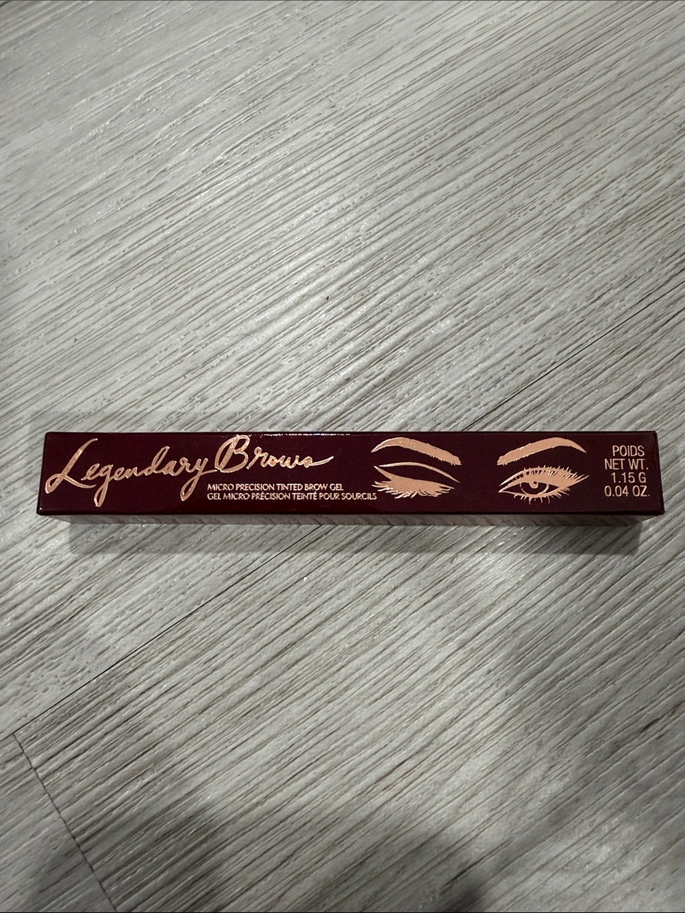 Charlotte Tilbury Legendary Brows Micro Precision Tinted Brow Gel Soft Brown NIB